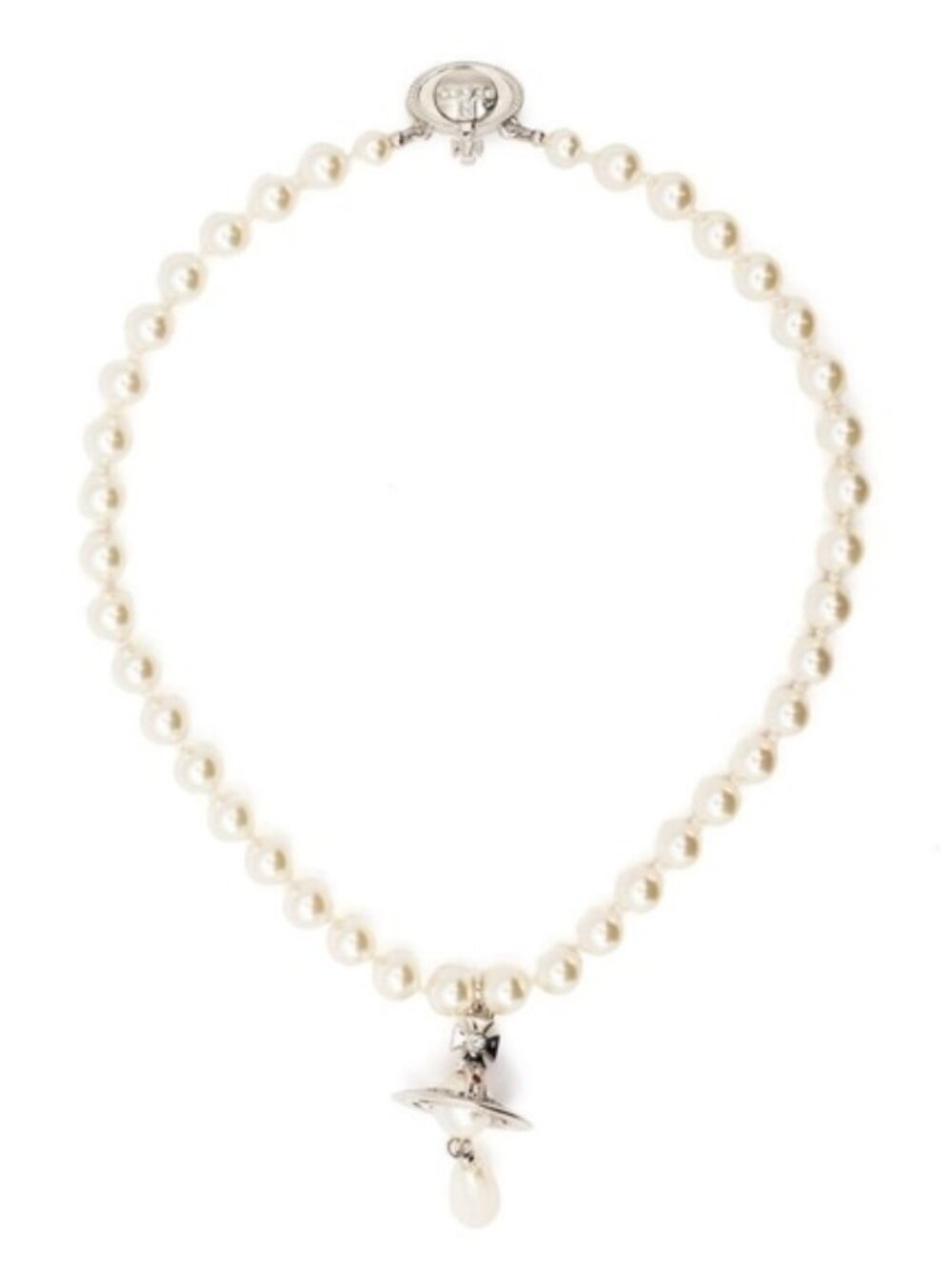 Vivienne Westwood Faux-pearl orb pendant choker